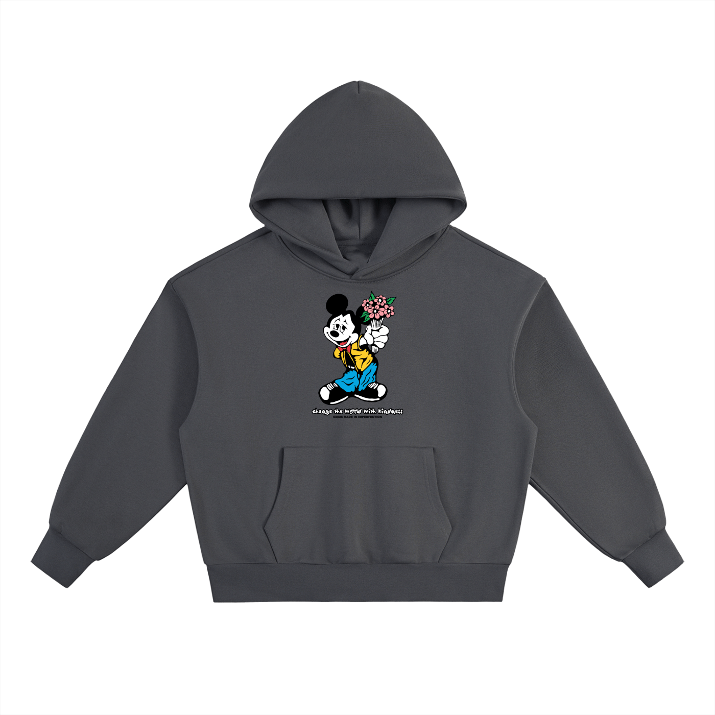 Change the World Essential Heavyweight Hoodie - Imperfection